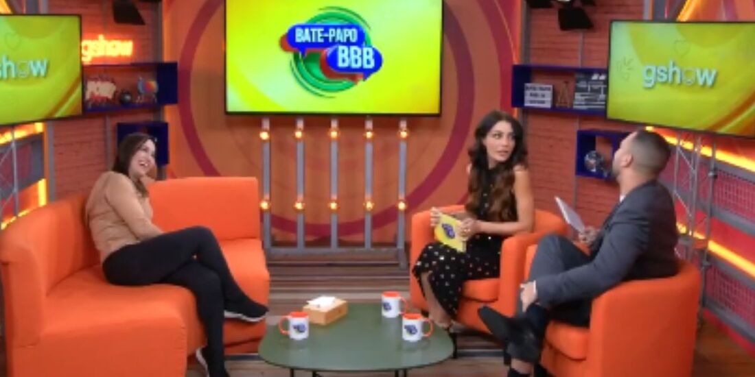 Daniele Hypolito no Bate-Papo BBB com Ceci Ribeiro e Gil do Vigor
