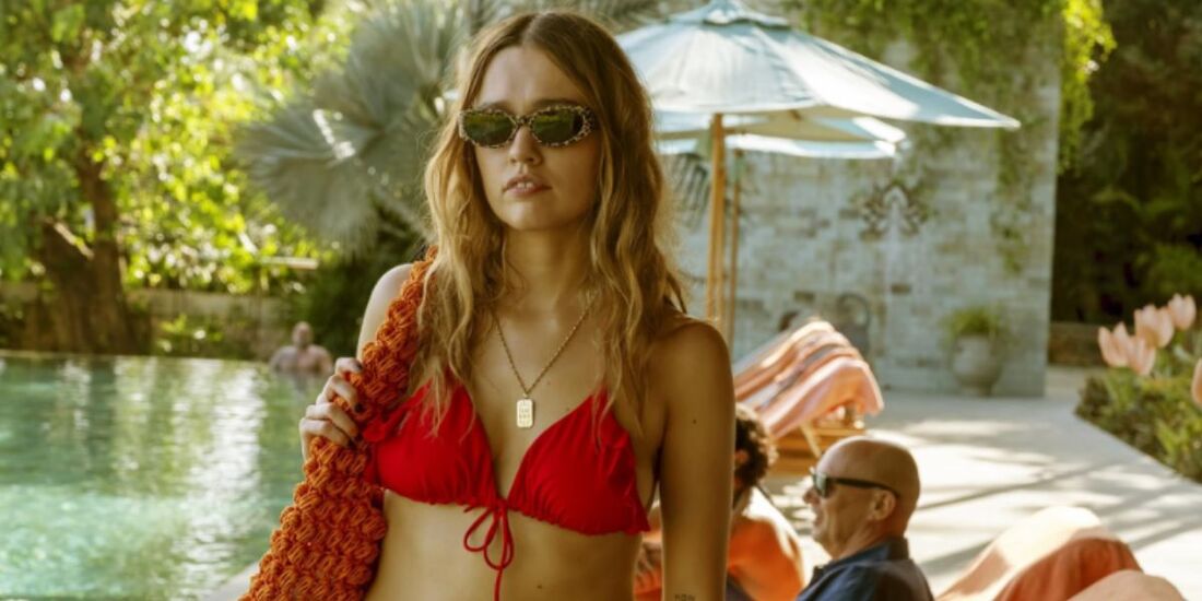Aimee Lou Wood atuou como Chelsea na terceira temporada de ''The White Lotus''