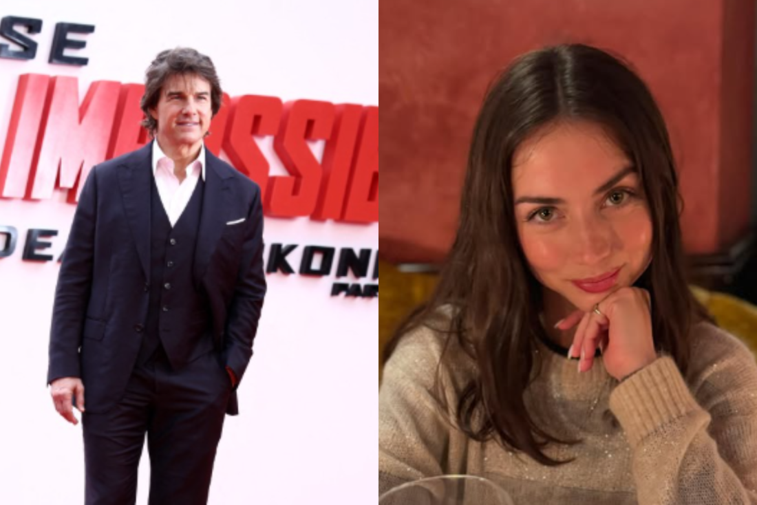 Os atores Tom Cruise e Ana de Armas