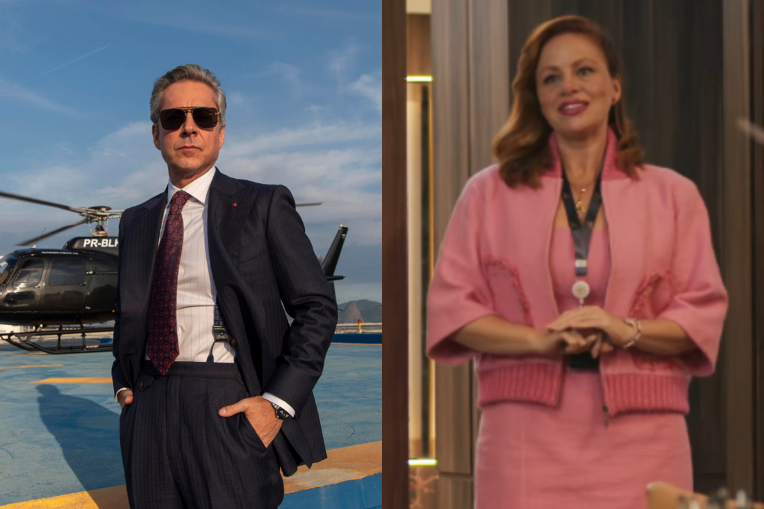 Marco Aurélio (Alexandre Nero) e Aldeíde (Karine Teles)