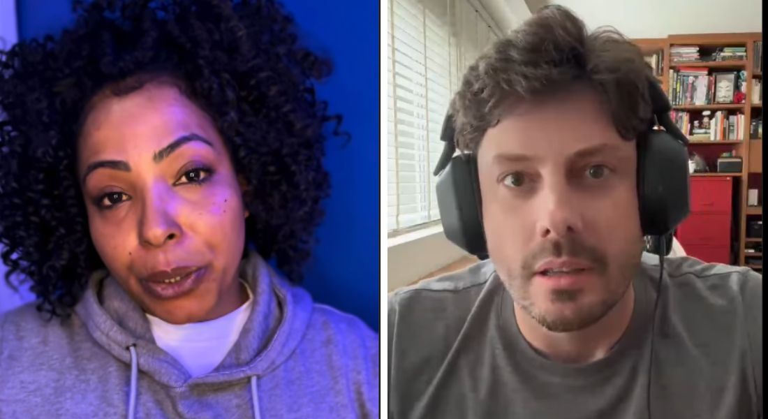  Juliana Oliveira foi assistente de palco do ''The Noite'', do SBT, programa apresentado por Danilo Gentili