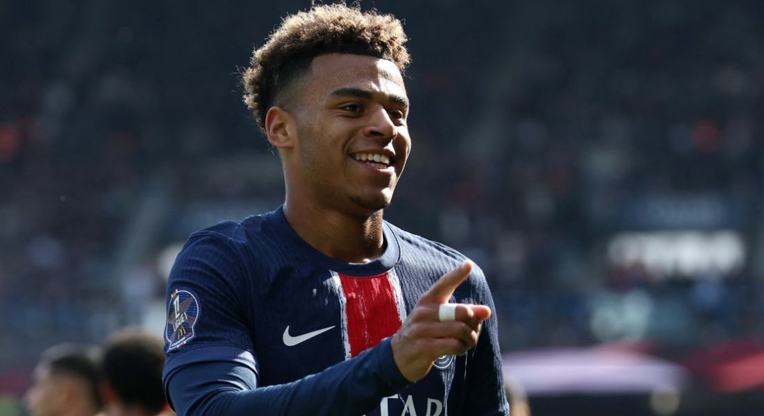Désiré Doué, jovem do PSG