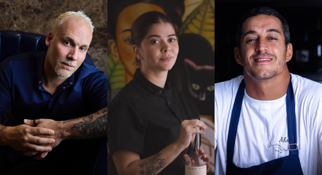 Chefs Luiz Filipe, Nani Rodrigues e Dário