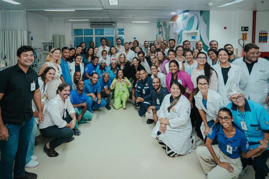 Governadora também se comprometeu com a melhoria das estruturas de saúde do estado