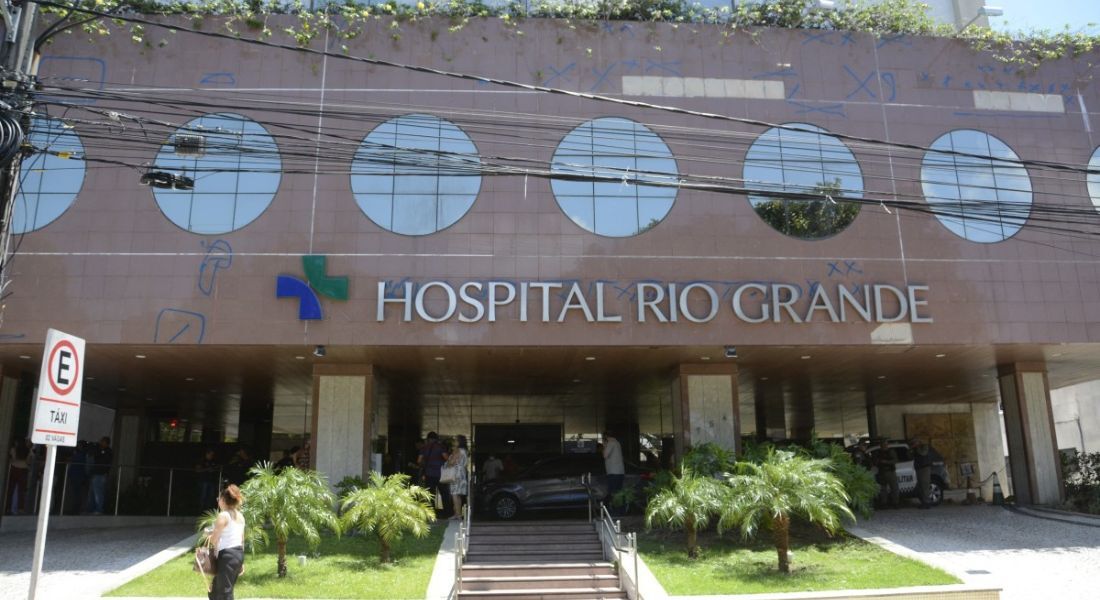 Hospital Rio Grande, em Natal, onde está internado Jair Bolsonaro