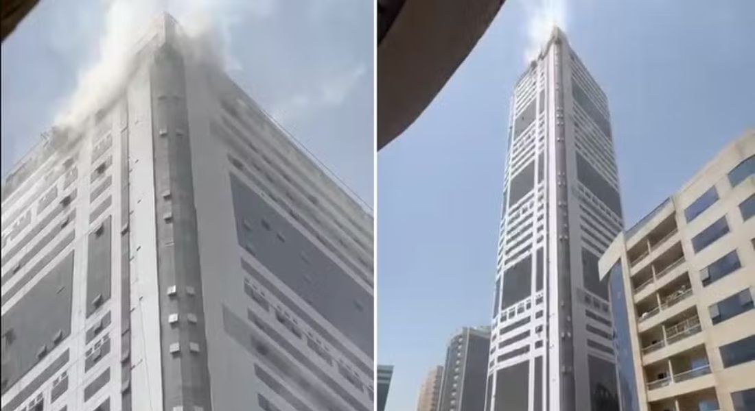 Incêndio em torre de 52 andares deixa cinco mortos e 19 feridos em Sharjah, nos Emirados Árabes