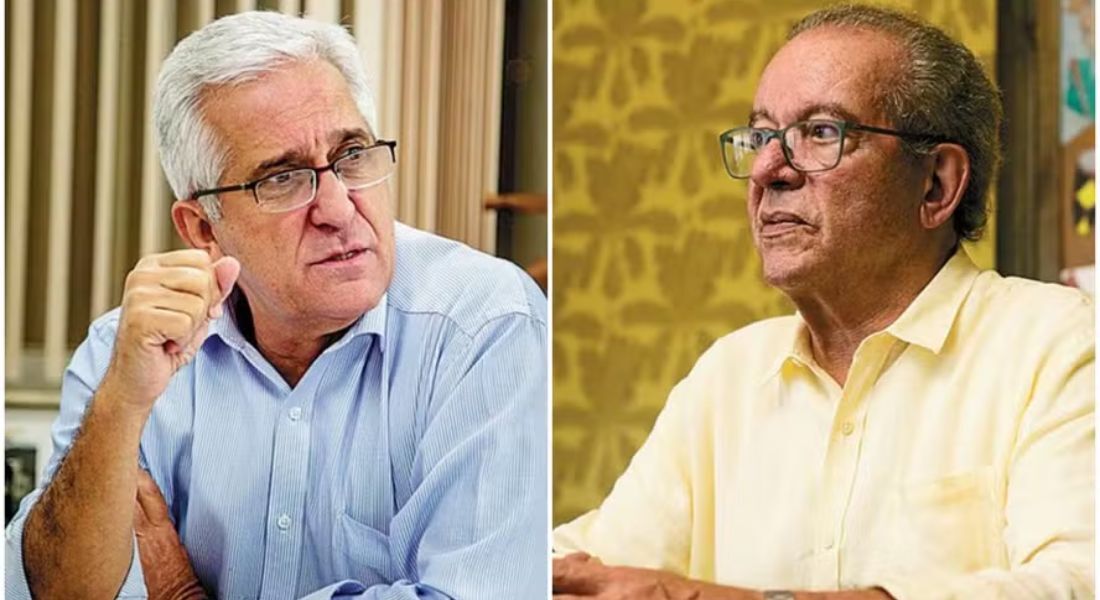 O presidente do Cidadania, Comte Bittencourt, e o ex-senador José Aníbal, dirigente tucano em São Paulo Fo