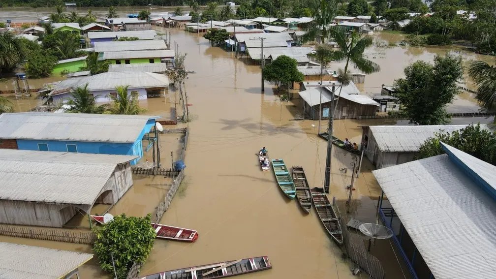 Cheia avança no Amazonas e atinge mais de 118 mil moradores