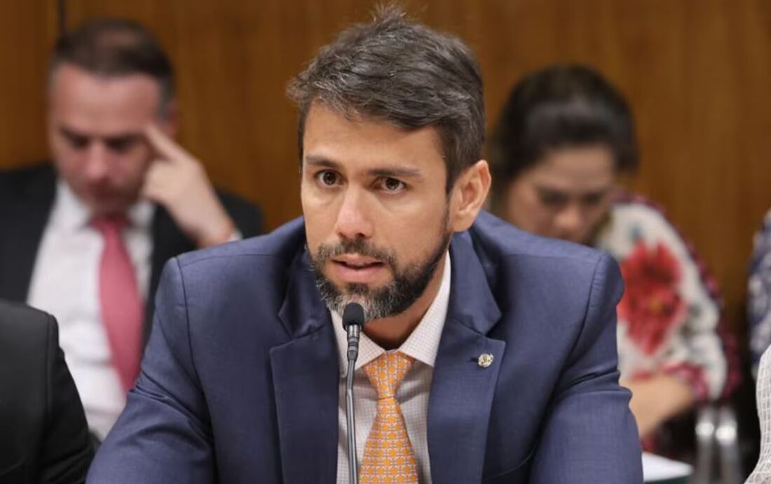 O líder do União Brasil na Câmara dos Deputados, Pedro Lucas (União-MP)