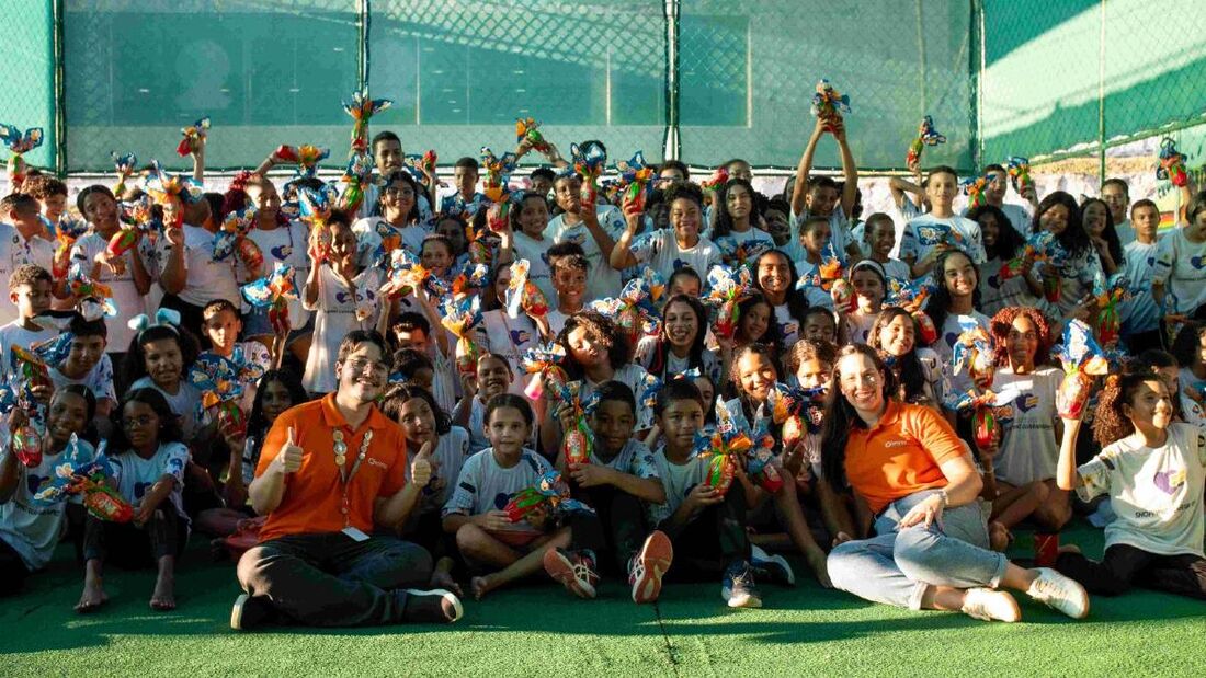 Instituto Guararapes recebe ação de Páscoa promovida pela Kroma Energia