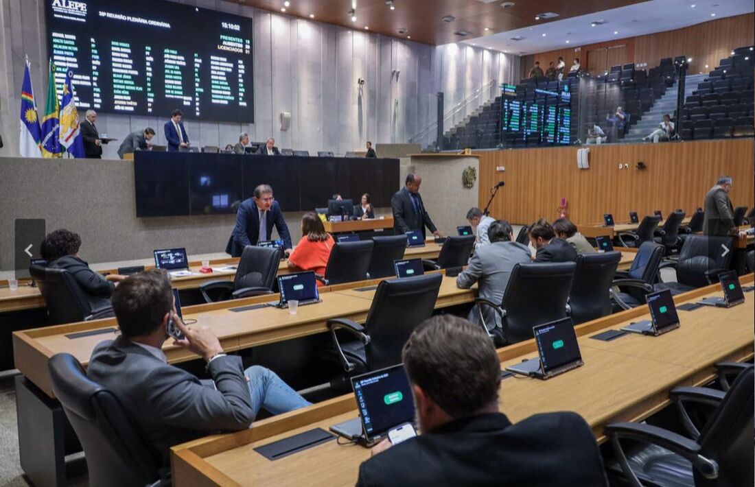 Plenário Eduardo Campos, na Assembleia Legislativa de Pernambuco