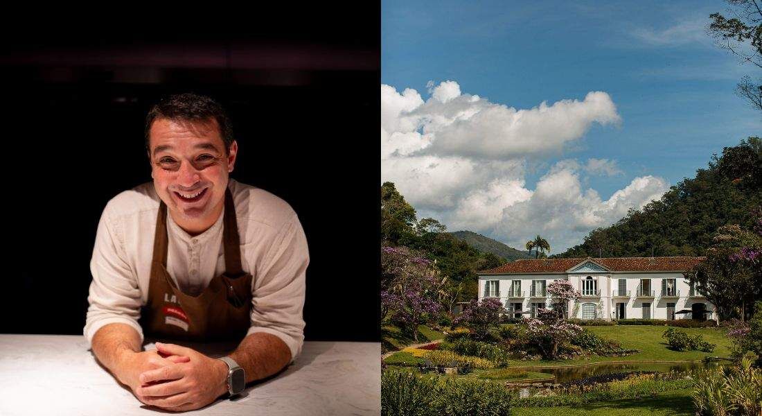 O prestigiado chef Rafa Costa e Silva assume a gastronomia do hotel Casa Marambaia