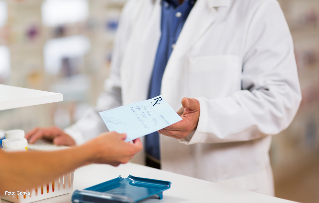 O médico deverá acompanhar o tratatamento desde o início