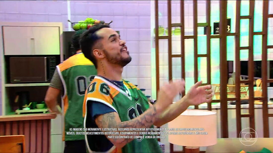 João Pedro ao vencer uma Prova do Líder conseguiu faturar o último apartamento oferecido pelo BBB 25