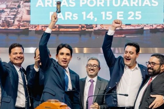 Quatro terminais portuários são arrematados no primeiro leilão do setor em 2025