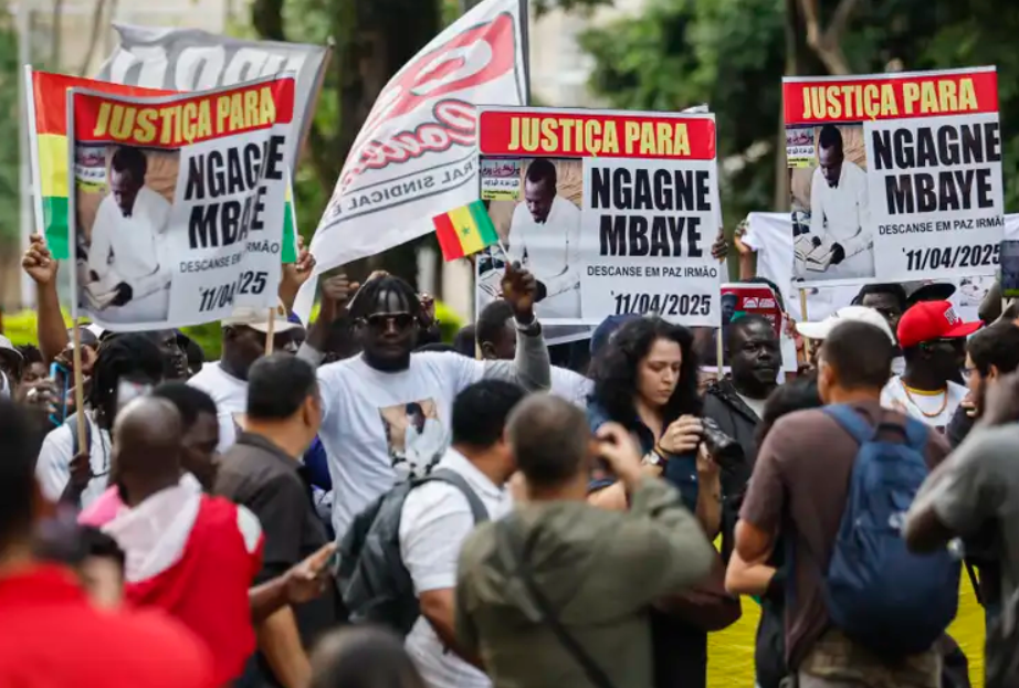 Ato por justiça em São Paulo