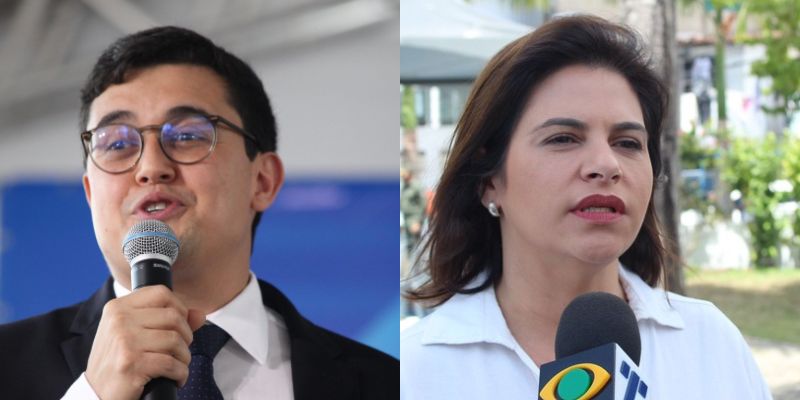 Vice-prefeito do Recife, Victor Marques (PCdoB), e a vice-governadora de Pernambuco, Priscila Krause (PSD), falam sobre a morte do papa Francisco