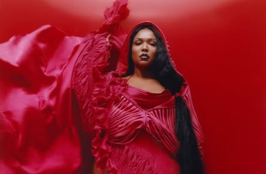 A cantora americana Lizzo 