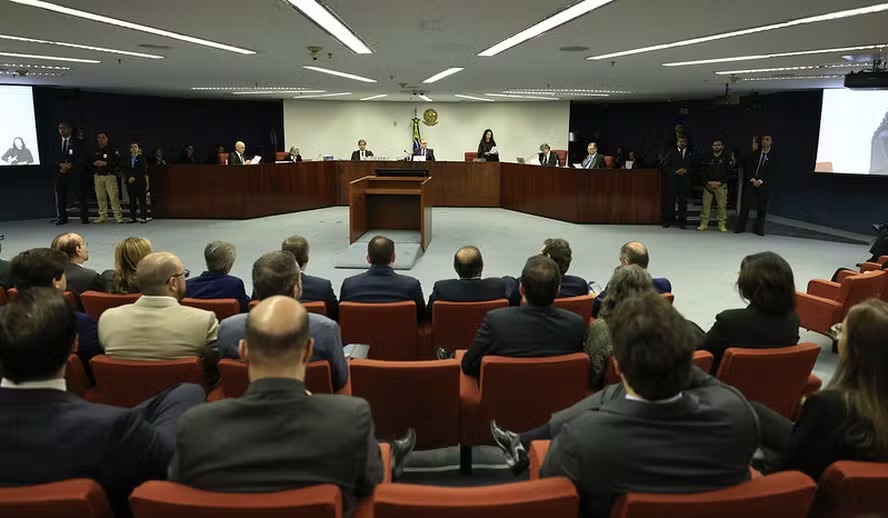 Sessão de julgamento da Primeira Turma do STF