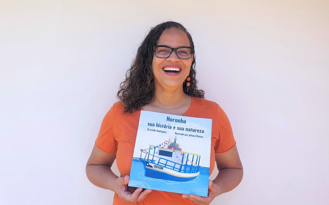 Grazielle Rodrigues, historiadora e escritora noronhense