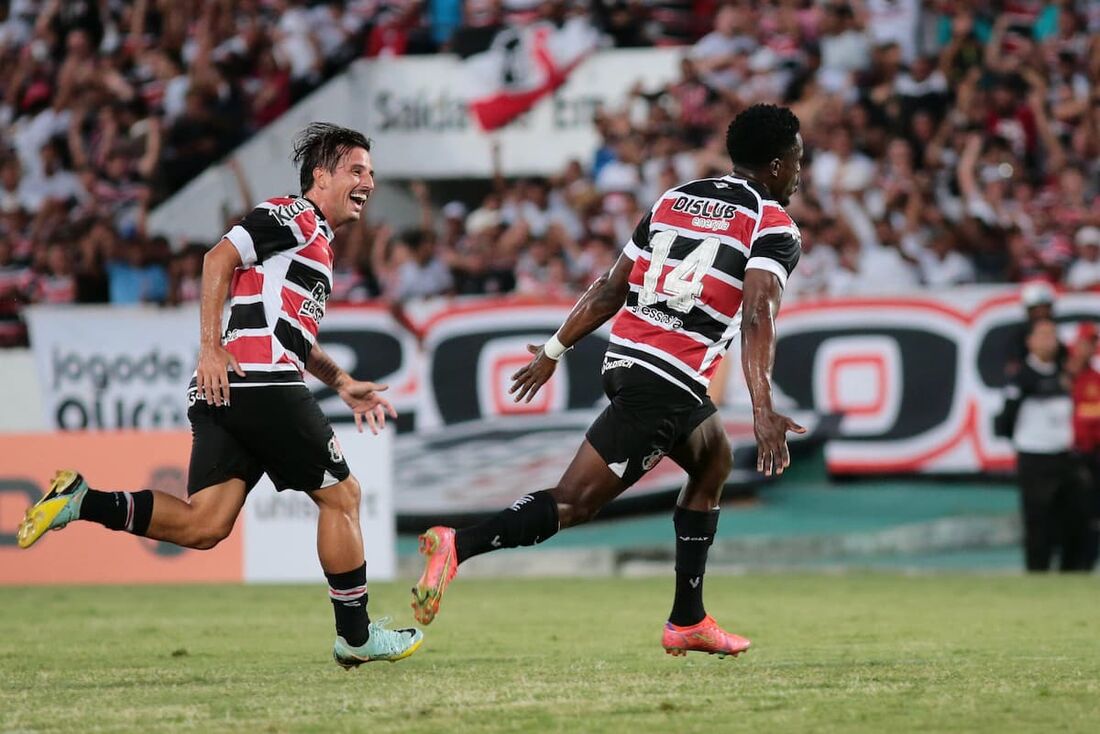 Israel marcou dois gols pelo Santa Cruz na Série D de 2025