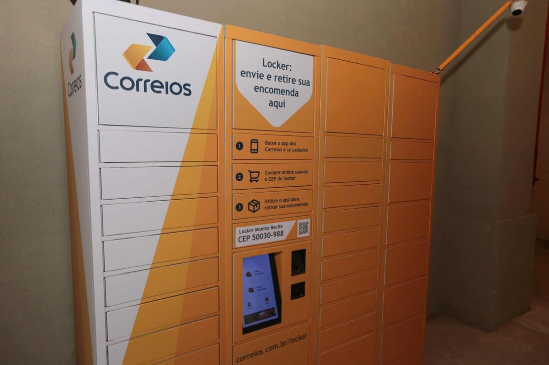 Correios inauguram primeiro locker em Pernambuco