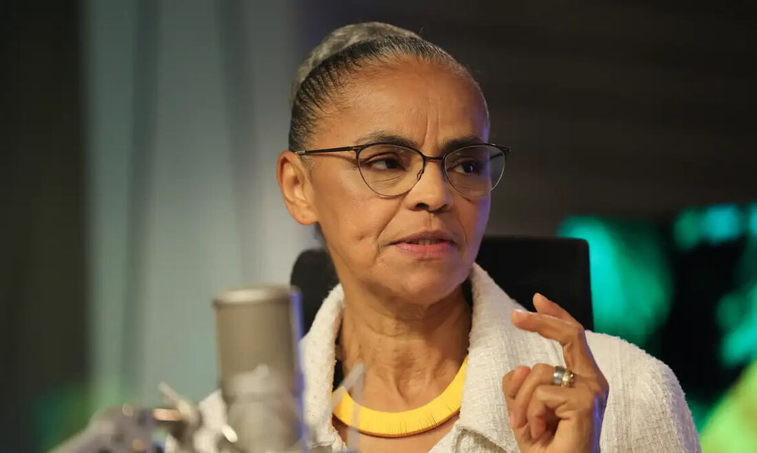 A ministra Meio Ambiente e Mudança do Clima, Marina Silva.