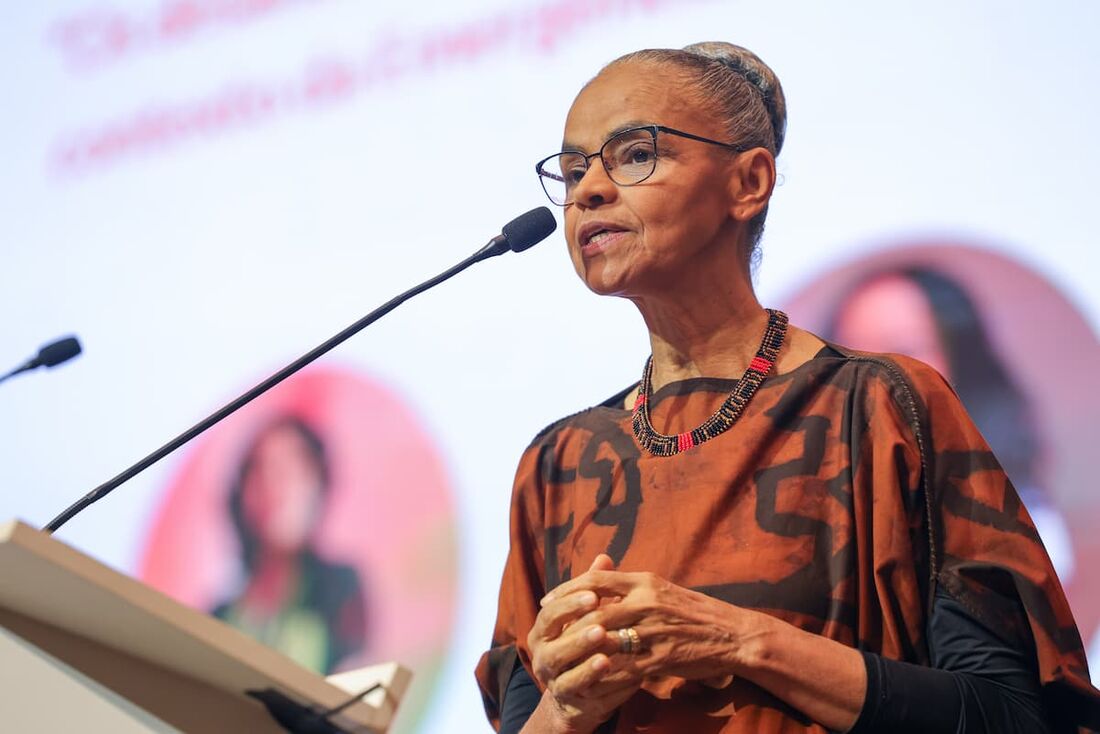 A ministra do Meio Ambiente e Mudança do Clima, Marina Silva