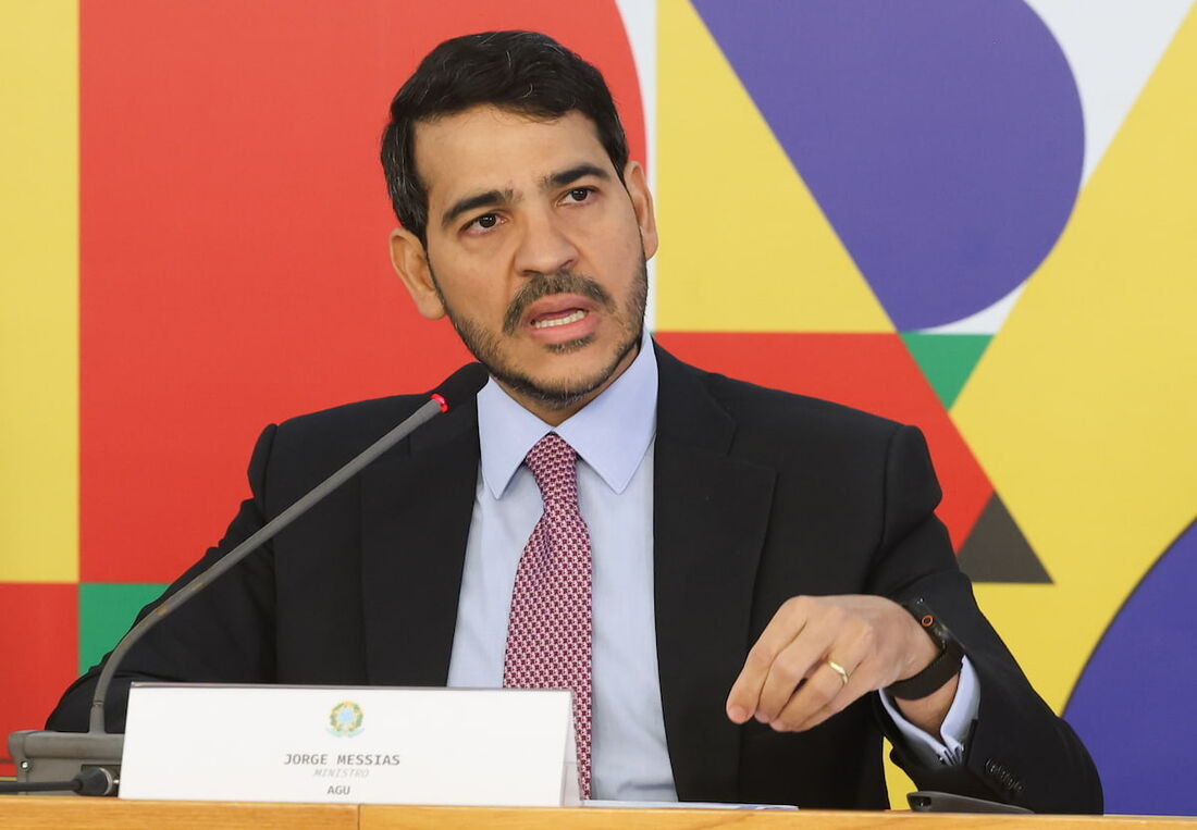 O ministro da Advocacia-Geral da União, Jorge Messias