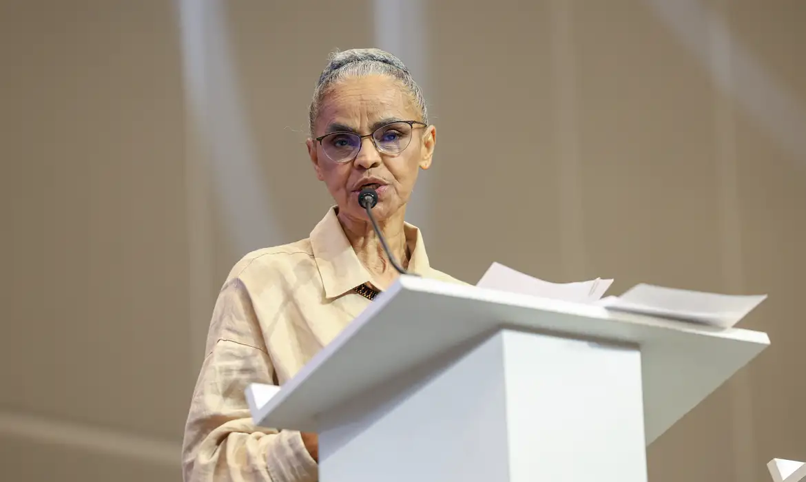 Marina Silva, ministra do Meio Ambiente