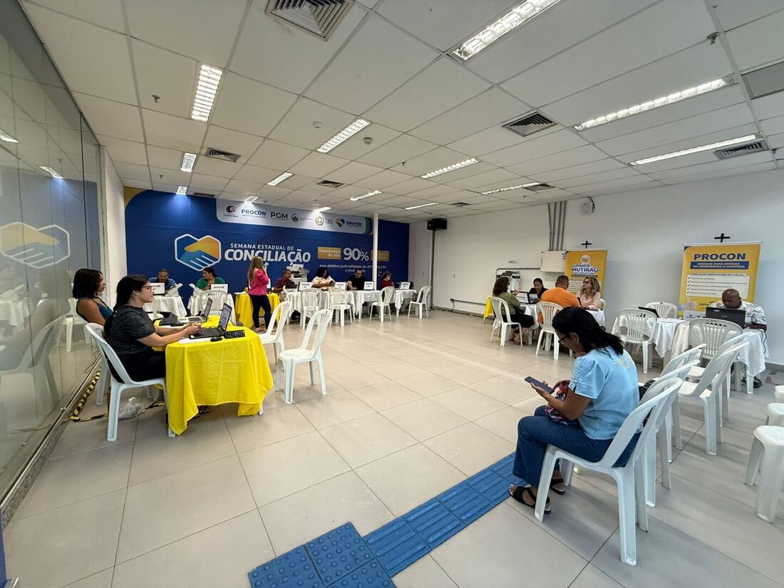Semana Estadual de Conciliação, promovida pelo Conselho Nacional de Justiça (CNJ)