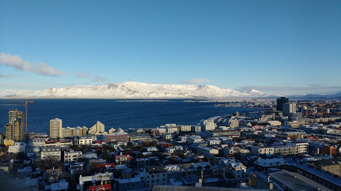 Reykjavik, na Islândia