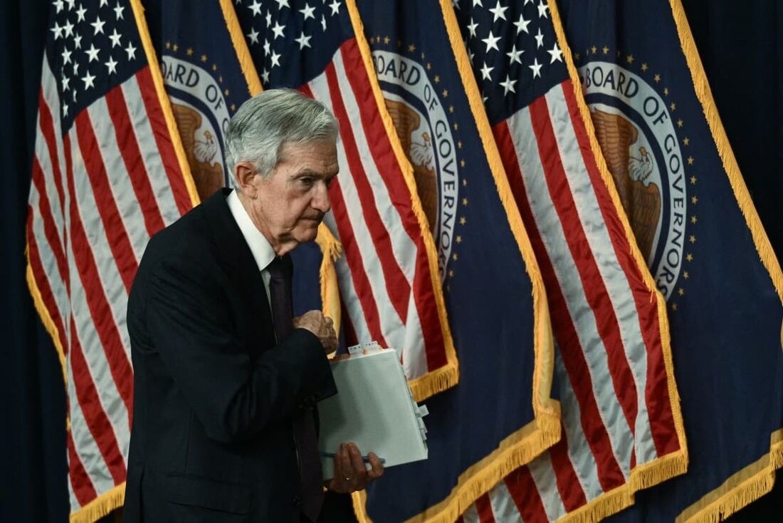 Presidente do Conselho da Reserva Federal (Fed) dos EUA, Jerome Powell