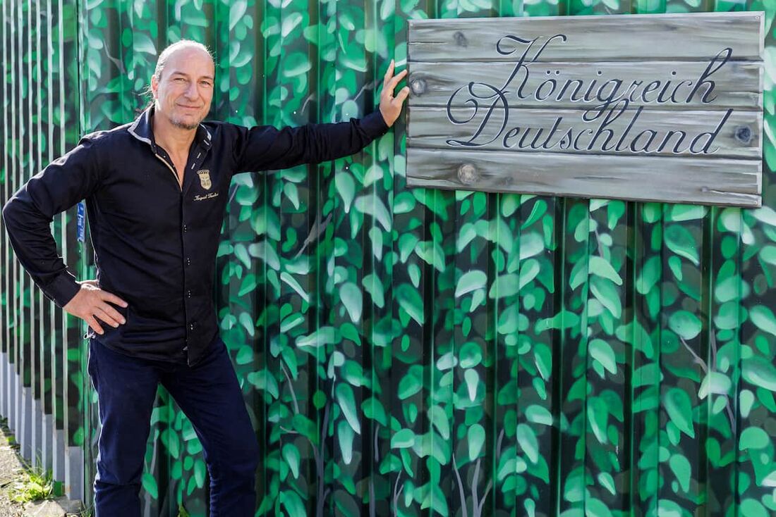 Peter Fitzek, o autoproclamado chefe do chamado "Reino da Alemanha"