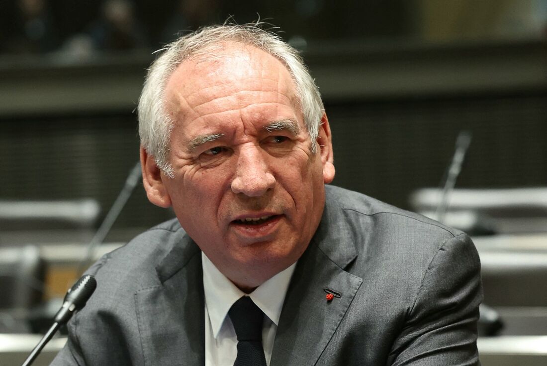 O primeiro-ministro francês, François Bayrou.
