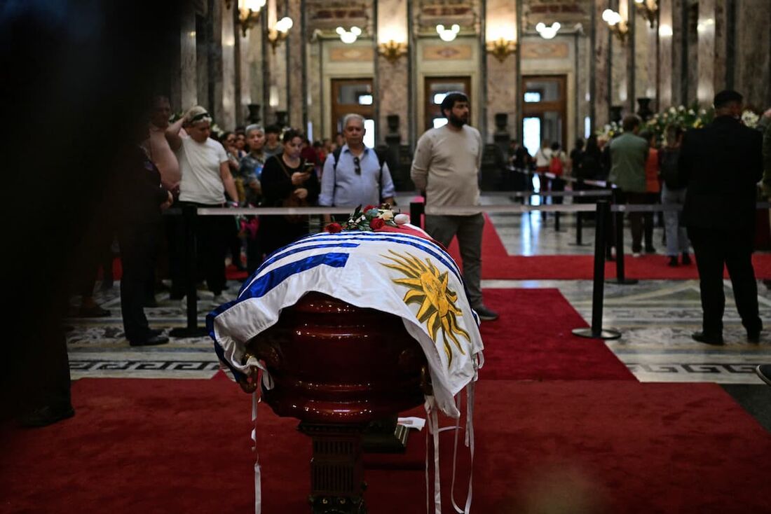 Velório de Jose 'Pepe' Mujica, ex-presidente de Uruguai