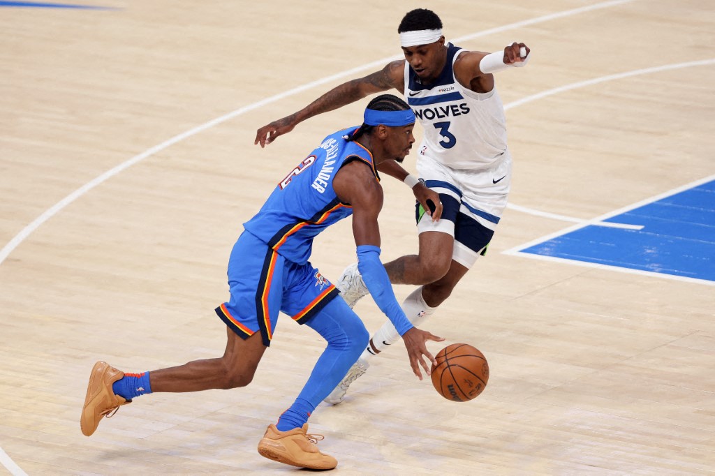 Shai Gilgeous-Alexander foi um dos pilares da campanha do Oklahoma City na Conferência Oeste da NBA