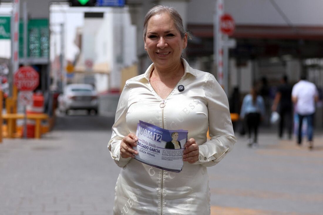 Silvia Rocio Delgado Garcia, candidata a juíza criminal pelo estado de Chihuahua