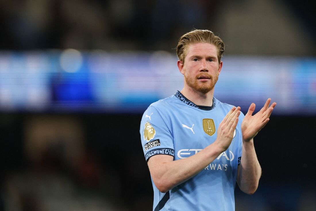 De Bruyne foi o autor do gol do City sobre o Wolverhampton