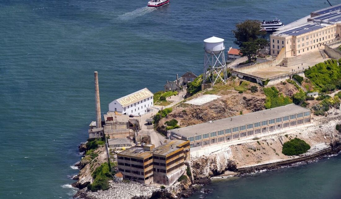 ilha de Alcatraz em São Francisco, Califórnia