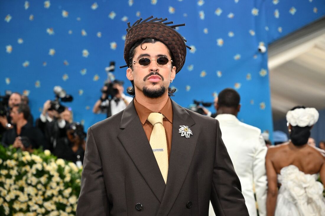 O cantor Bad Bunny
