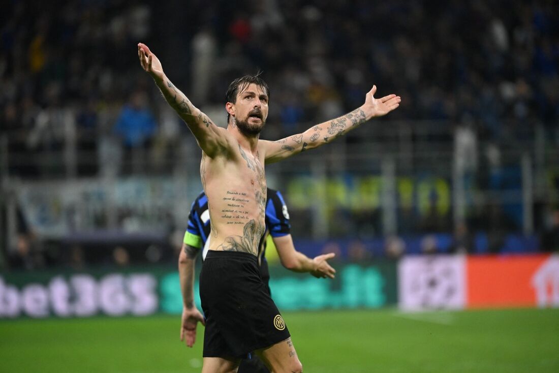 Acerbi, herói da Inter de Milão, tem história de superação