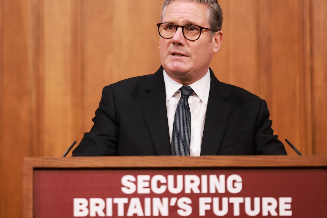 Primeiro-ministro britânico, Keir Starmer
