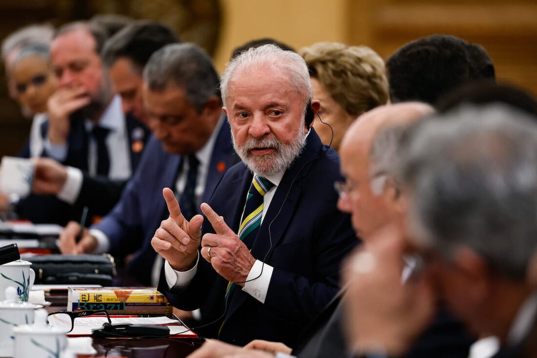 Presidente Lula durante o Fórum China-CELAC