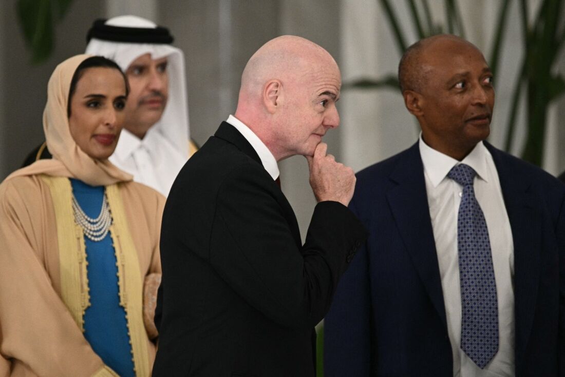 Gianni Infantino é o atual presidente da FIFA