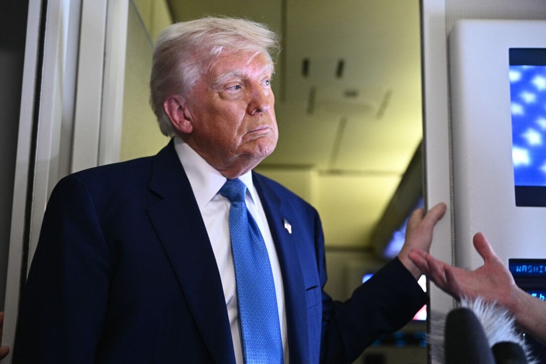 O presidente dos EUA, Donald Trump 