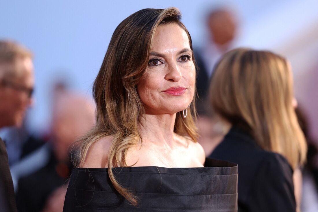 A atriz Mariska Hargitay no Festival de Cannes 2025