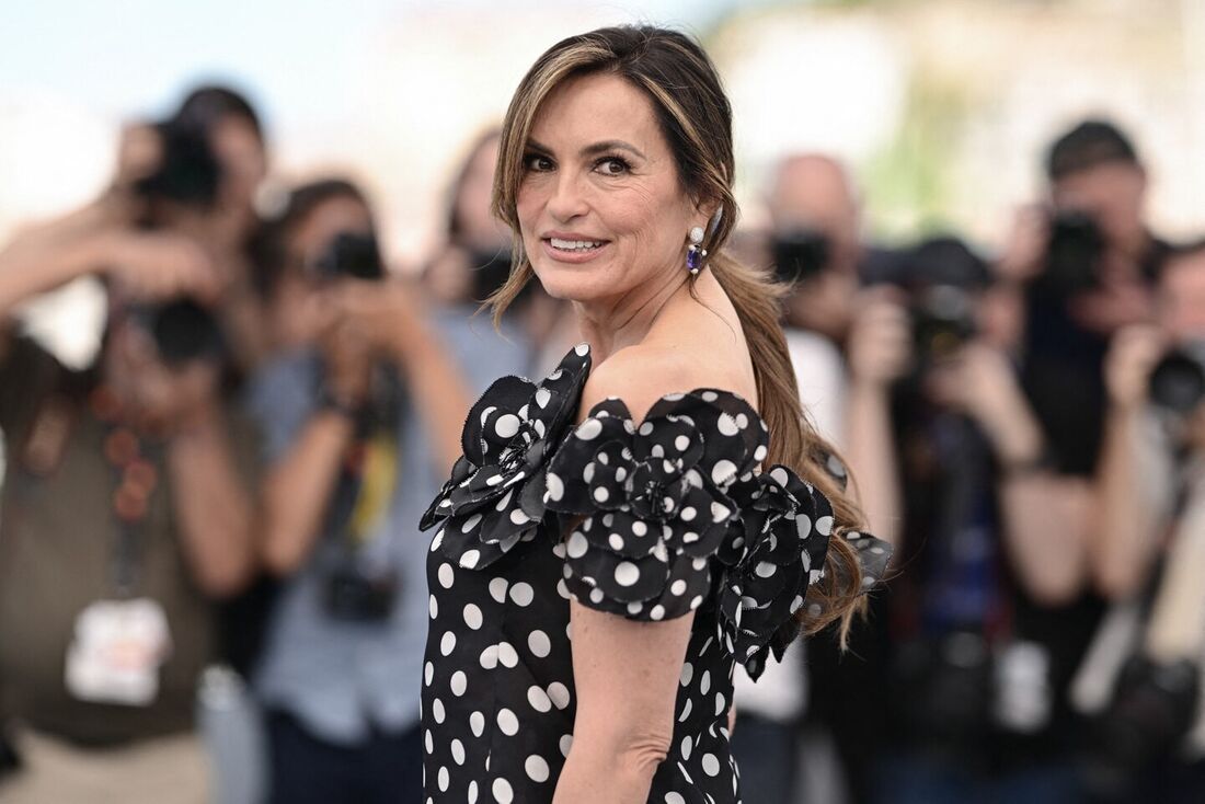 A atriz Mariska Hargitay no Festival de Cannes 2025