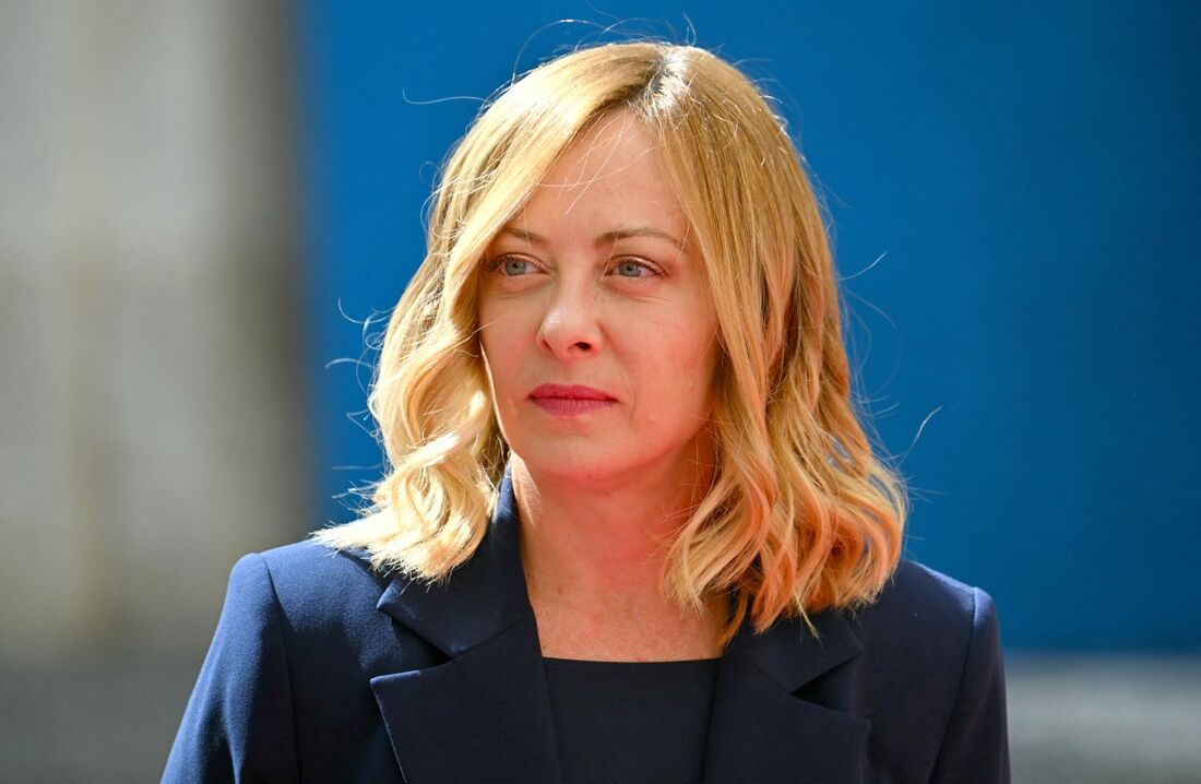 Para a líder italiana, a retomada de um diálogo entre Israel e os palestinos é essencial para consolidar "um horizonte político rumo a uma coexistência pacífica"