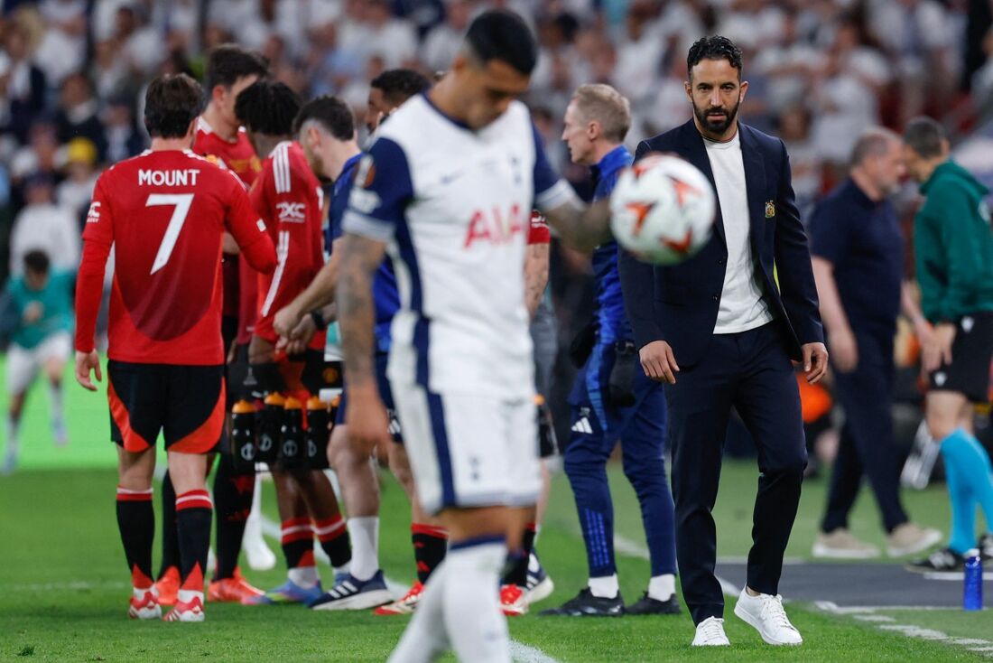 Rubén Amorim, técnico do Manchester United